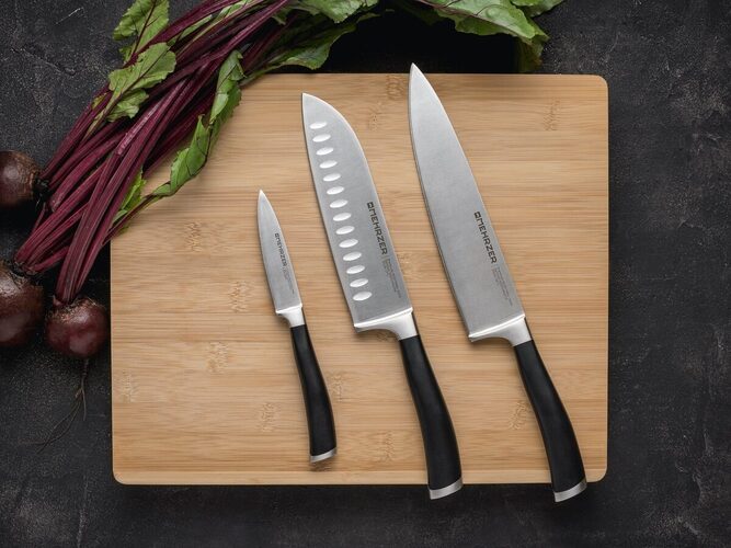 Mehrzer Premium+ Santokumes 17 cm (online) kopen? | OnlinePannen.nl