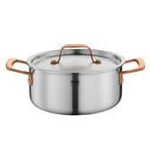 Spring Gourmet Rosegold Kookpan 20 cm laag (online) kopen? | OnlinePannen.nl