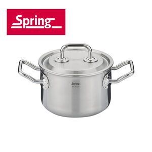 spring brigade premium kookpan 14 cm met logo