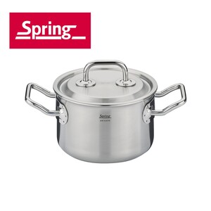 Spring Brigade Premium Steelpan 14 cm met deksel (online) kopen? | OnlinePannen.nl