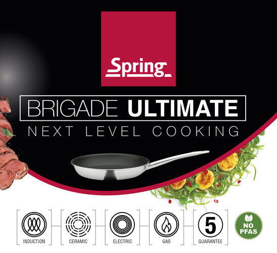 Spring Brigade Ultimate Koekenpan 28 cm XL (online) kopen? | OnlinePannen.nl