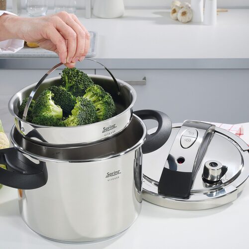 Spring Vitesse Snelkookpan 8 liter (Online) kopen? | OnlinePannen.nl