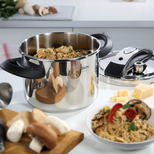 Spring Vitesse Snelkookpan 8 liter (Online) kopen? | OnlinePannen.nl