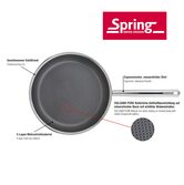 Spring Vulcano Resist Pure koekenpan 32 cm (Online) kopen? | OnlinePannen.nl