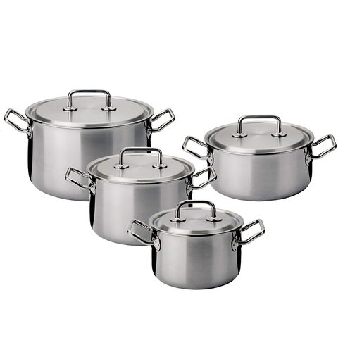 Spring brigade premium pannenset 4-delig donker