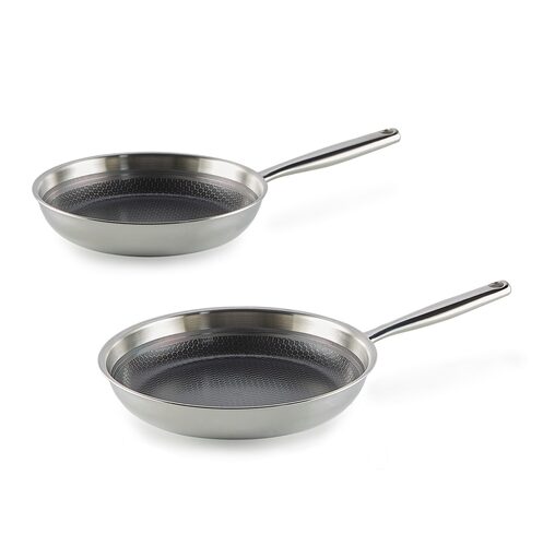 habonne hybrid koekenpannen set 24 en 28 cm