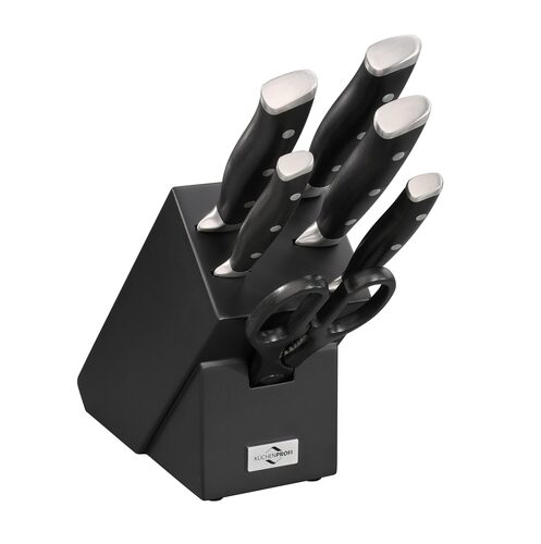 Küchenprofi Messenblok Zwart Primus  7 delig