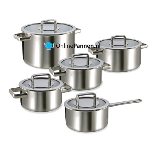 Habonne Royal 5-delig Pannenset | OnlinePannen.nl