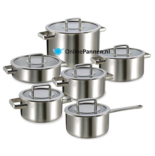 Habonne Royal 6-delig Pannenset (online) kopen? | OnlinePannen.nl