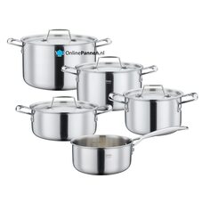 Spring gourmet 5 delig pannenset met logo