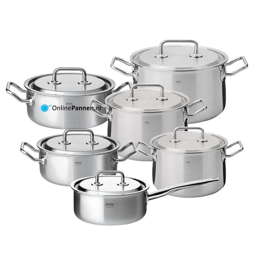 Spring brigade premium 6 delig pannenset nieuw met logo