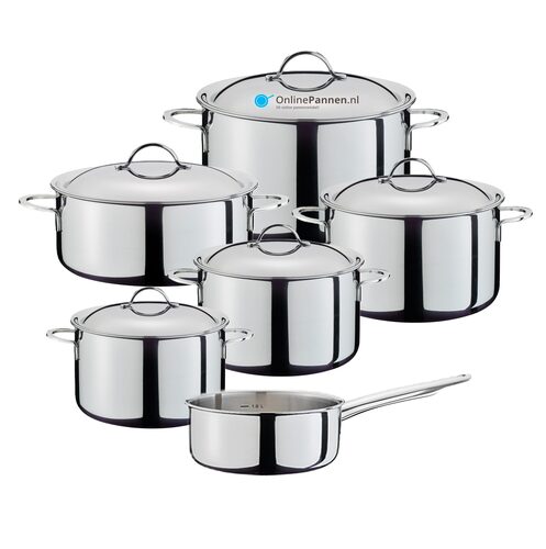 Spring Cristal GLI 6-delig pannenset kopen? | OnlinePannen.nl de Expert