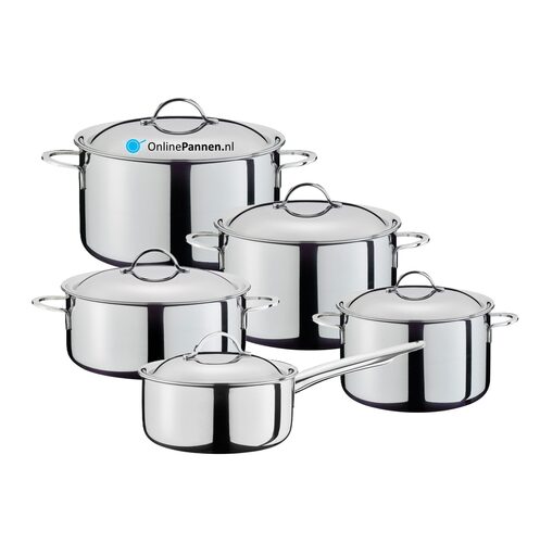 Spring Cristal GLI 5-delig pannenset kopen? | OnlinePannen.nl de Expert