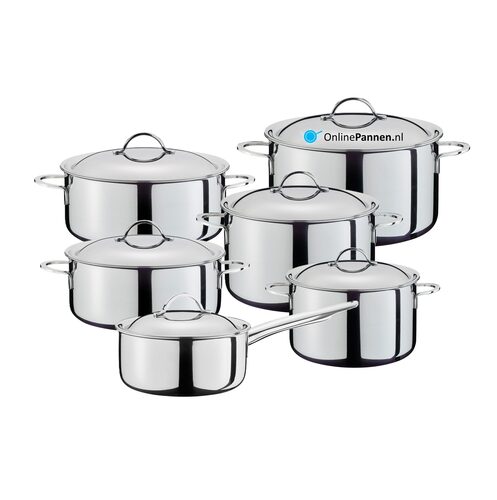 Spring Cristal GLI 6-delig pannenset kopen? | OnlinePannen.nl de Expert