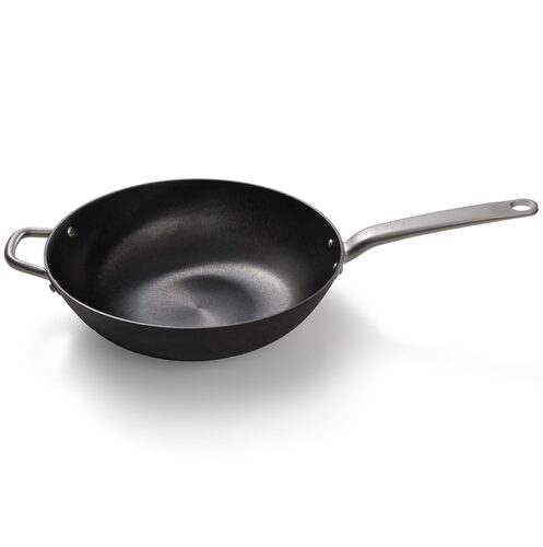 SKOTTSBERG Cast Iron Gietijzeren Wok 34 cm kopen? OnlinePannen.nl
