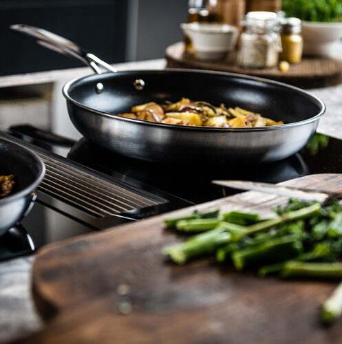 DUCQ Creamic Koekenpan set 3 delig (online) kopen? | OnlinePannen.nl