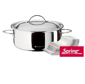 Spring Cristal GLI Kookpan laag 24 cm (Online) kopen? | OnlinePannen.nl