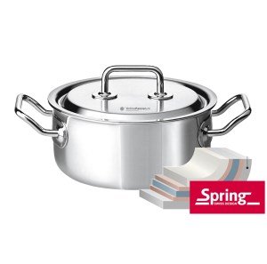 spring brigade premium kookpan 16 cm laag art. nr. 0415500616