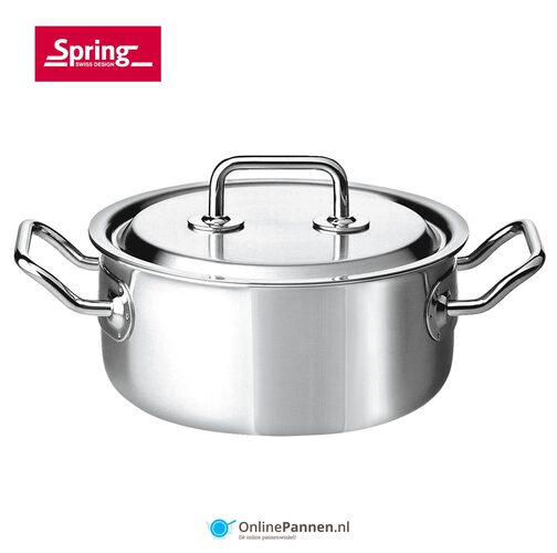 spring brigade premium kookpan 24 cm laag art. nr. 0415500624
