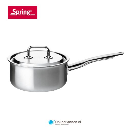 spring brigade premium steelpan met deksel 16 cm art. nr. 0415510616