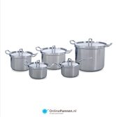 bk q-linair master staal pannenset 5-delig B9790005