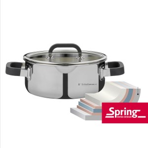 Spring Fusion2+ Kookpan 24 cm laag (online) kopen? | OnlinePannen.nl de Expert!