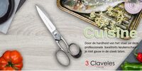 3claveles cuisine keukenschaar