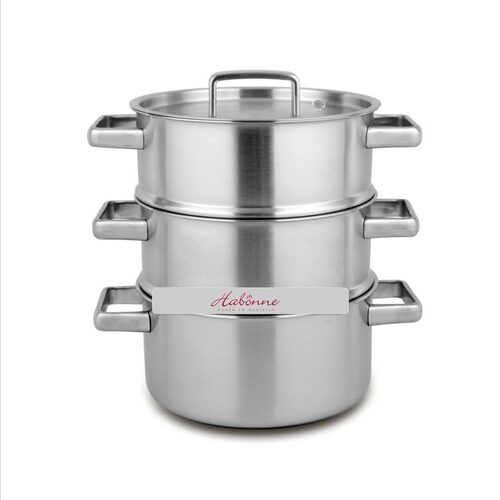 Habonne king stoompan 20 cm dubbel