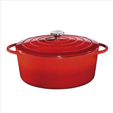 Küchenprofi Provence Braadpan ovaal rood 31 cm (online) kopen? | OnlinePannen.nl