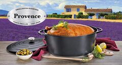 Küchenprofi Provence Braadpan ovaal zwart 40 cm (online) kopen? | OnlinePannen.nl