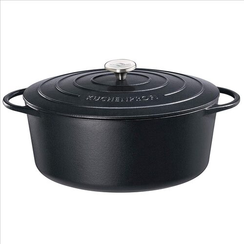 Küchenprofi Provence Braadpan ovaal zwart 40 cm (online) kopen? | OnlinePannen.nl