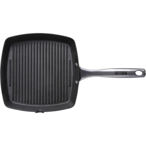 SKOTTSBERG Gietijzeren Grillpan 28 cm Onlinepannen.nl