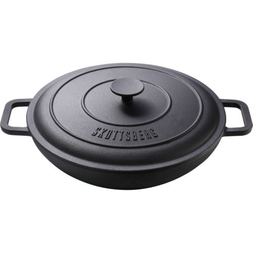 SKOTTSBERG Gietijzeren Hapjespan 31,5 cm | OnlinePannen.nl