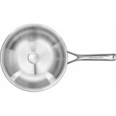 KitchenAid Multi-Ply Stainless Steel Wok met Glasdeksel 28 cm