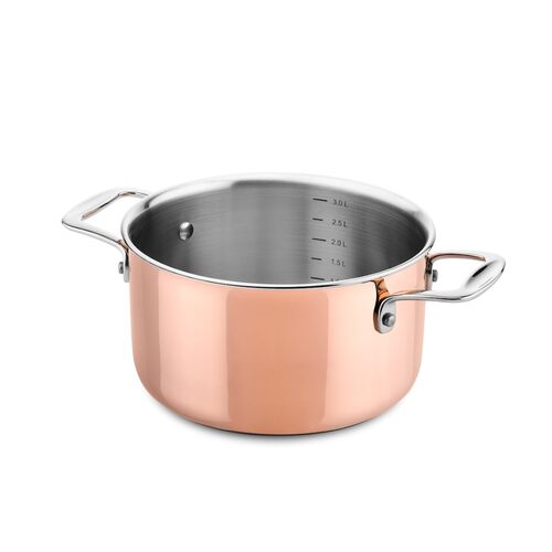 DUCQ Koper Kookpan 20 cm online kopen? | OnlinePannen.nl