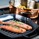 DUCQ Gietijzeren Grillpan zwart 28 cm (online) kopen? | OnlinePannen.nl